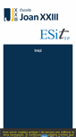 Mobile Screenshot of escolajoan23.com